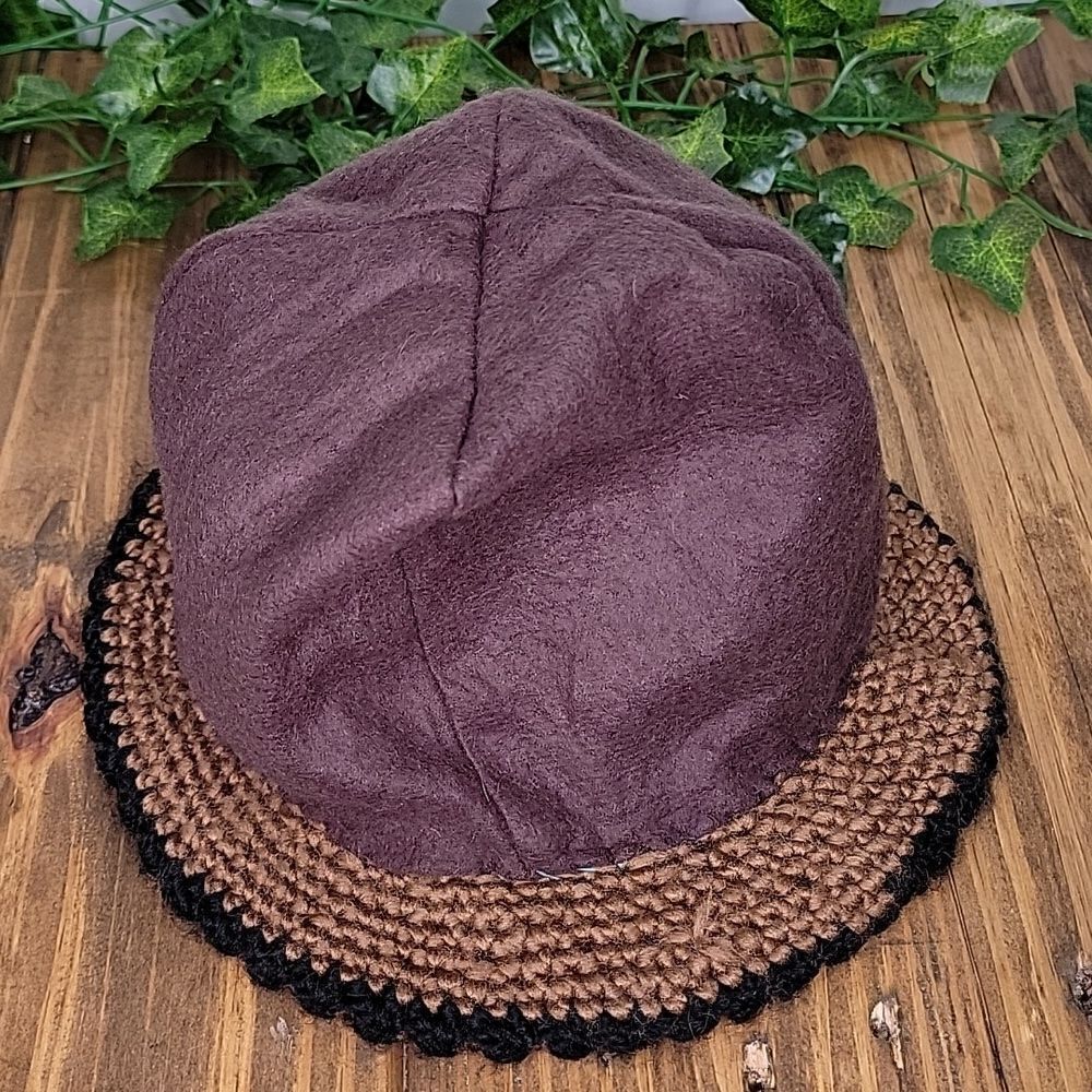 Crochet Hat. Classy. Floral. Handmade. OSFA. Like New. - Picture 7 of 9